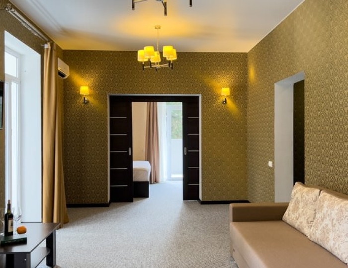 СЕМЕЙНЫЙ 4-МЕСТНЫЙ 3-КОМНАТНЫЙ - Отель «Жоэквара»