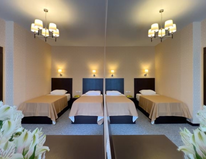 СЕМЕЙНЫЙ 4-МЕСТНЫЙ 3-КОМНАТНЫЙ - Отель «Жоэквара»