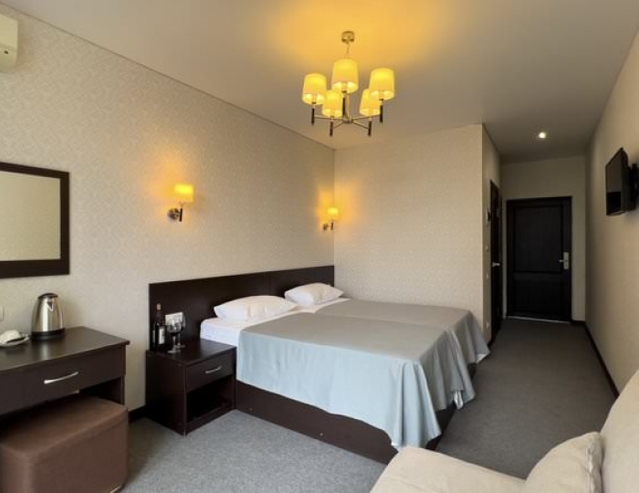 СТАНДАРТНЫЙ 2-МЕСТНЫЙ КОМФОРТ (С БАЛКОНОМ) - Отель «Жоэквара»