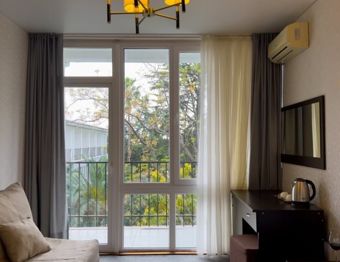 СТАНДАРТНЫЙ 2-МЕСТНЫЙ КОМФОРТ (С БАЛКОНОМ) - Отель «Жоэквара»