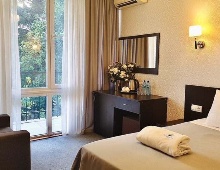 СТАНДАРТНЫЙ 2-МЕСТНЫЙ КОМФОРТ (С БАЛКОНОМ) - Отель «Жоэквара»