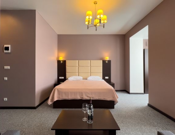 СТУДИЯ 2-МЕСТНЫЙ 1-КОМНАТНЫЙ (БЕЗ БАЛКОНА) - Отель «Жоэквара»