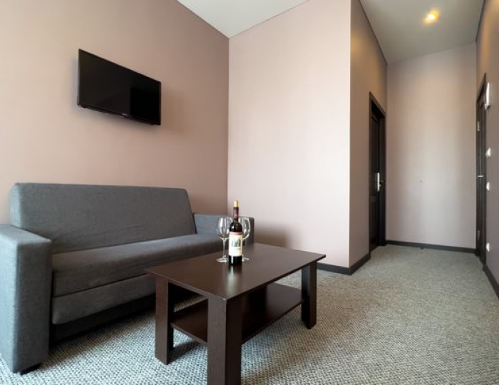 СТУДИЯ 2-МЕСТНЫЙ 1-КОМНАТНЫЙ (БЕЗ БАЛКОНА) - Отель «Жоэквара»