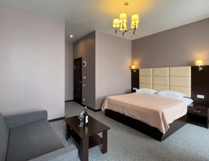 СТУДИЯ 2-МЕСТНЫЙ 1-КОМНАТНЫЙ (БЕЗ БАЛКОНА) - Отель «Жоэквара»