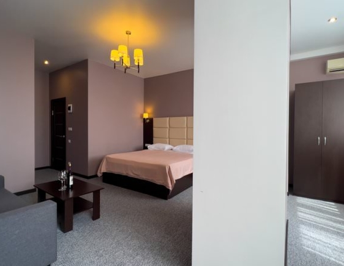 СТУДИЯ 2-МЕСТНЫЙ 1-КОМНАТНЫЙ (БЕЗ БАЛКОНА) - Отель «Жоэквара»