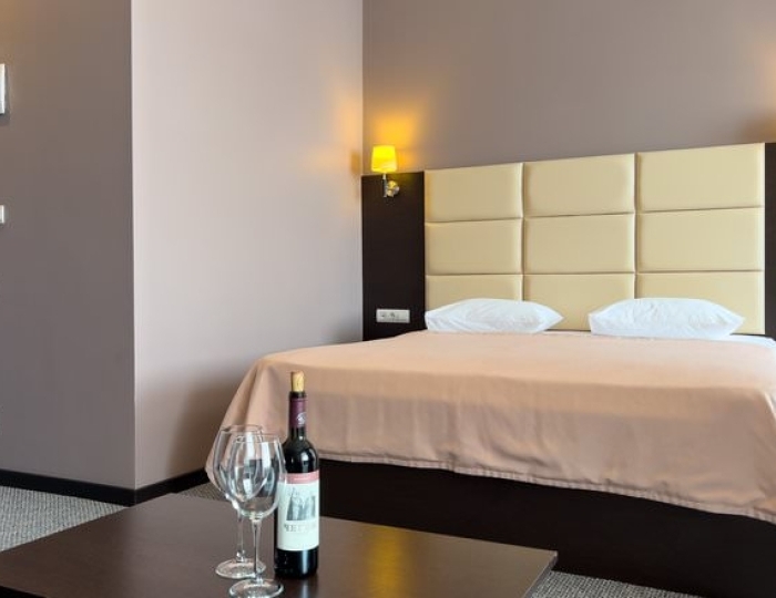 СТУДИЯ 2-МЕСТНЫЙ 1-КОМНАТНЫЙ (БЕЗ БАЛКОНА) - Отель «Жоэквара»