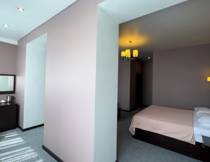 СТУДИЯ 2-МЕСТНЫЙ 1-КОМНАТНЫЙ (БЕЗ БАЛКОНА) - Отель «Жоэквара»