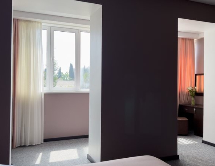 СТУДИЯ 2-МЕСТНЫЙ 1-КОМНАТНЫЙ (БЕЗ БАЛКОНА) - Отель «Жоэквара»