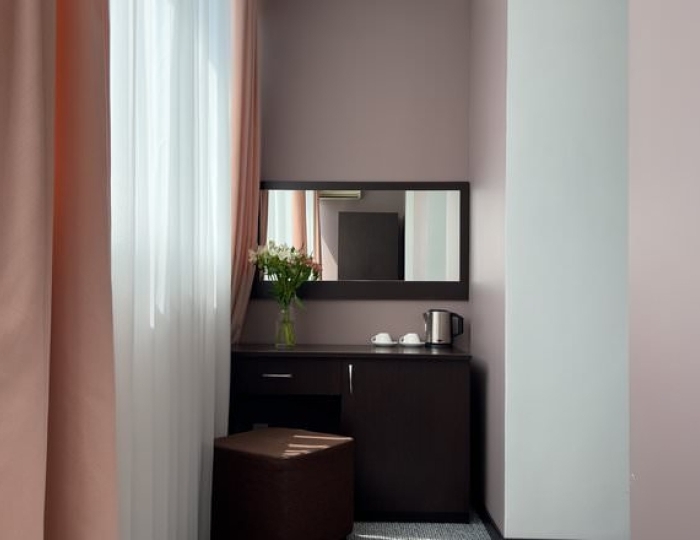 СТУДИЯ 2-МЕСТНЫЙ 1-КОМНАТНЫЙ (БЕЗ БАЛКОНА) - Отель «Жоэквара»