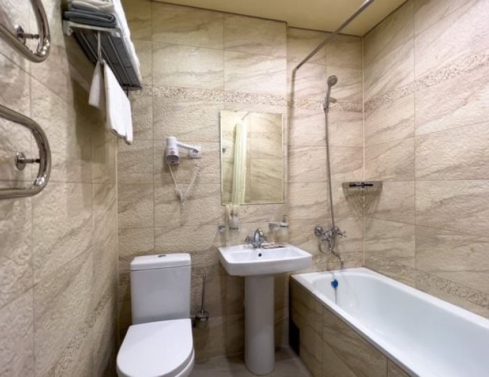 СТУДИЯ 2-МЕСТНЫЙ 1-КОМНАТНЫЙ (БЕЗ БАЛКОНА) - Отель «Жоэквара»