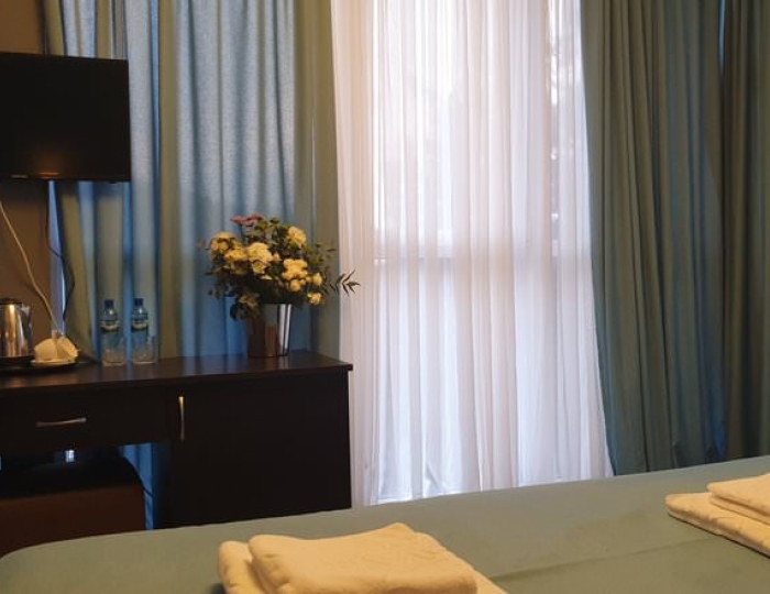 СТУДИЯ 2-МЕСТНЫЙ 1-КОМНАТНЫЙ (С БАЛКОНОМ) - Отель «Жоэквара»