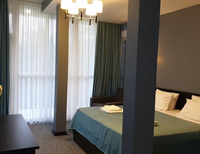 СТУДИЯ 2-МЕСТНЫЙ 1-КОМНАТНЫЙ (С БАЛКОНОМ) - Отель «Жоэквара»