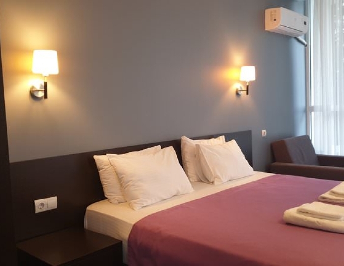 СТУДИЯ 2-МЕСТНЫЙ 1-КОМНАТНЫЙ (С БАЛКОНОМ) - Отель «Жоэквара»