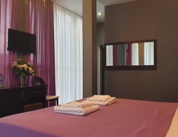 СТУДИЯ 2-МЕСТНЫЙ 1-КОМНАТНЫЙ (С БАЛКОНОМ) - Отель «Жоэквара»