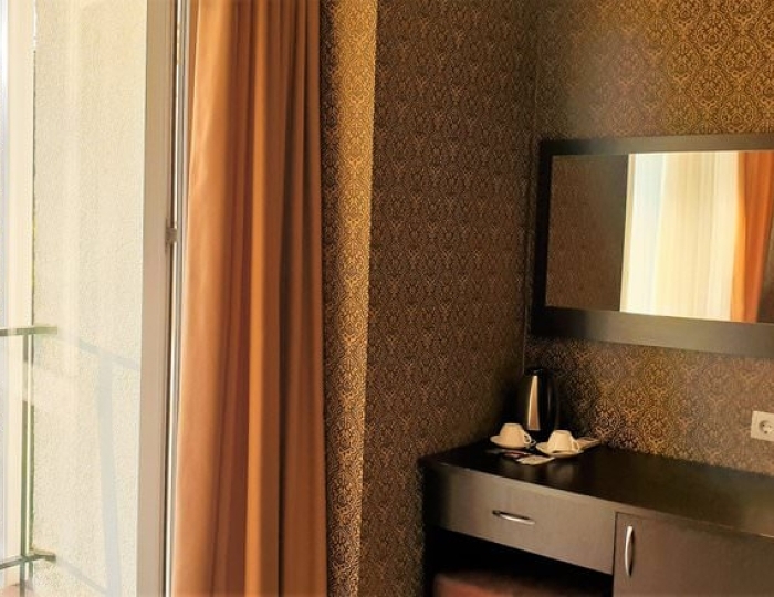 СТУДИЯ 2-МЕСТНЫЙ 1-КОМНАТНЫЙ (С БАЛКОНОМ) - Отель «Жоэквара»