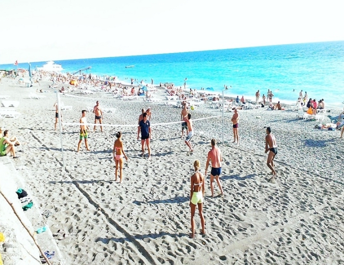 Пляжный волейбол - Отель «Жоэквара»